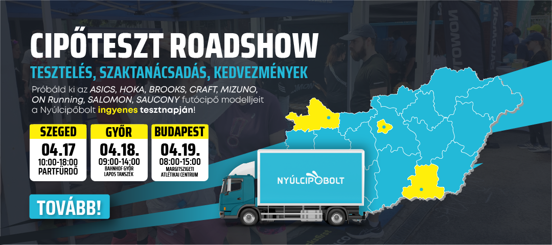 Cipőteszt Roadshow