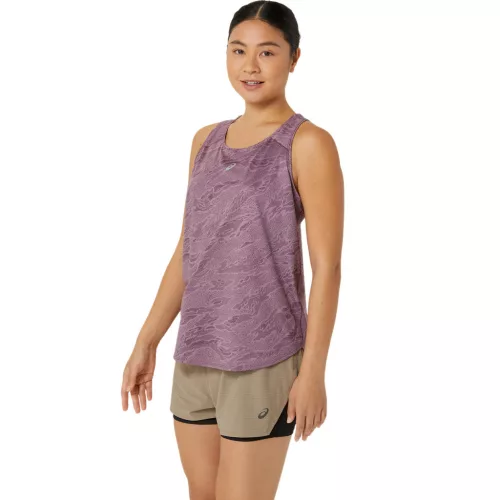 ASICS ROAD ALL OVER PRINT TANK Női futófelső