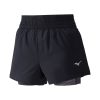 MIZUNO 4.5 2IN1 SHORT Női futónadrág