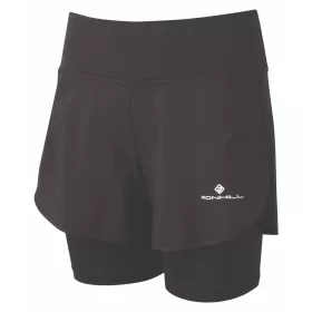 RONHILL TECH 4,5' TWIN SHORT Női futónadrág