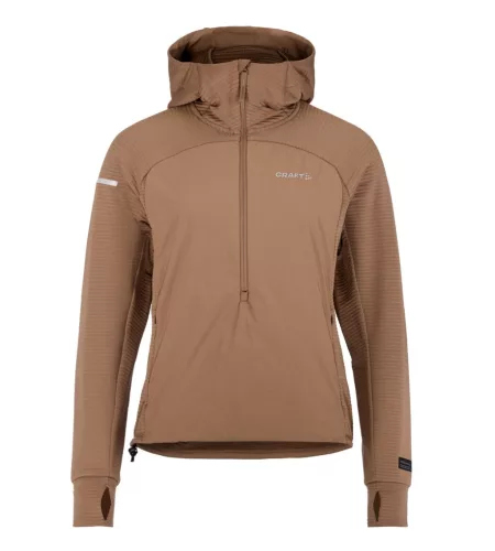 CRAFT SUBZ LIGHT HOOD SWEATER Női téli futófelső