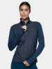 RONHILL TECH WIND BLOCK 1/2 ZIP Női téli futófelső
