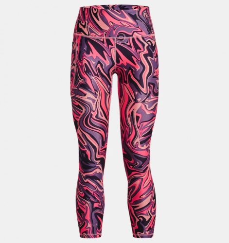 UNDER ARMOUR HG NO-SLIP WAISTBAND PRINTED ANKLE LEGGINGS Női 7/8 futónadrág