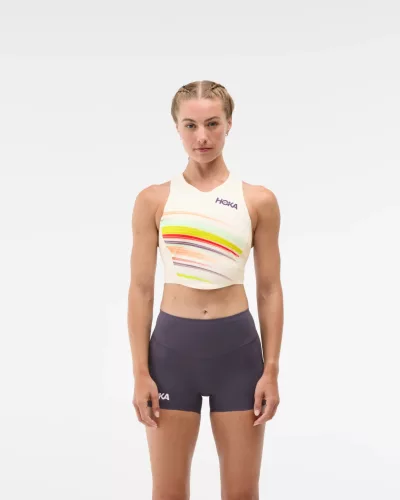 HOKA RACE DAY CROP BRA Női futótop