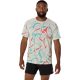 ASICS ROAD ALL OVER PRINT SS TOP Férfi futópóló