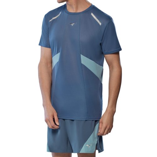 MIZUNO DRYAEROFLOW TEE Férfi futópóló