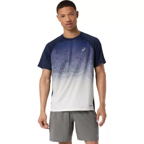 ASICS ROAD FADE SS TOP Férfi futópóló