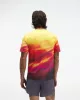 HOKA RACE DAY SHORT SLEEVE TR PRT Férfi futópóló