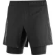 SALOMON AGILE TWINSKIN SHORT Férfi futónadrág