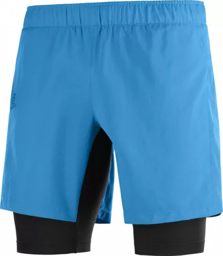 SALOMON AGILE TWINSKIN SHORT Férfi futónadrág