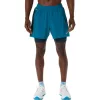 ASICS ROAD 2IN1 5IN SHORT Férfi futónadrág