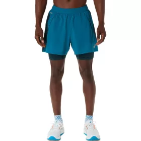 ASICS ROAD 2IN1 5IN SHORT Férfi futónadrág