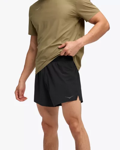 HOKA GLIDE 5' SHORT W/BRIEF Férfi futónadrag