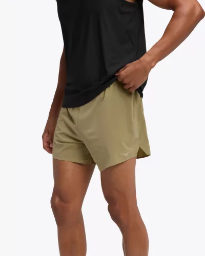 HOKA GLIDE 5' SHORT W/BRIEF Férfi futónadrag