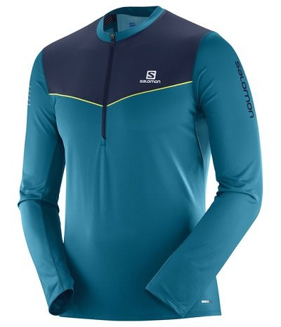 SALOMON FAST WINGS HZ LS TEE Férfi futófelső
