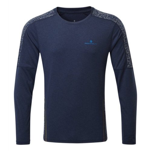 RONHILL LIFE NIGHTRUNNER LS TEE Férfi futófelső