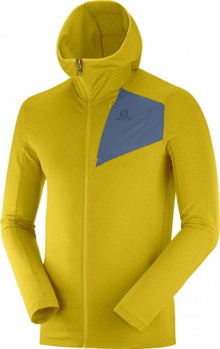 SALOMON OUTLINE FZ HOODIE Férfi téli futófelső