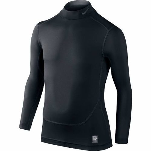 NIKE PRO CORE MOCK NECK TOP Fiú kompressziós futófelső