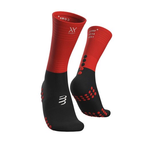 COMPRESSPORT MID COMPRESSION SOCKS Kompressziós futózokni