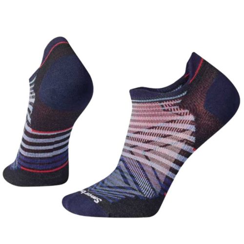 SMARTWOOL RUN ZERO CUSHION LOW ANKLE PATTERN SOCKS Futózokni