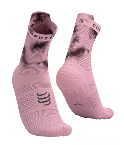 COMPRESSPORT PRO RACING SOCKS V4.0 HIGH EAT MY DUST Futózokni