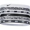 NIKE PRINTED HEADBANDS 6PK Fejpánt 6 db