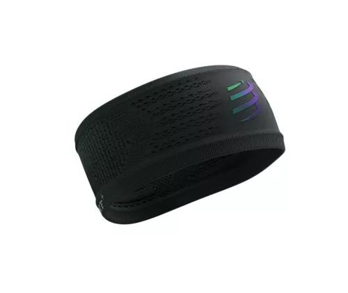 COMPRESSPORT HEADBAND ON/OFF AURORA fejpánt (széles)