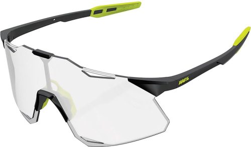 100% HYPERCRAFT Sportszemüveg (gloss black-photocromic lens)