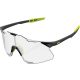 100% HYPERCRAFT Sportszemüveg (gloss black-photocromic lens)