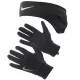 NIKE WOMEN'S THERMAL SET női téli futókesztyű és fejpánt