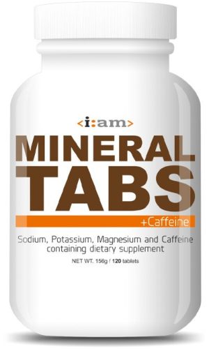 I:AM MINERAL TABS sótabletta + CAFFEINE 120 db