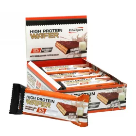   ETHICSPORT HIGH PROTEIN WAFER mártottt ostyaszelet vanilia krémmel