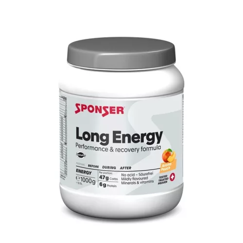 SPONSER LONG ENERGY 1000g őszibarack íz
