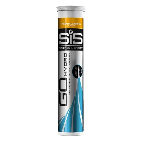 SIS GO HYDRO elektrolit pezsgőtabletta 20 db ananász és mangó íz