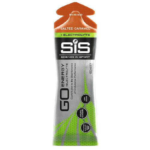 SIS GO elektrolitos energia gél sós karamel ízű 60ml