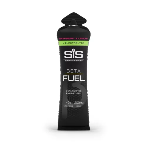 SIS Beta Fuel elektrolitos energiagél - 60ml  (Málna -Citrom)