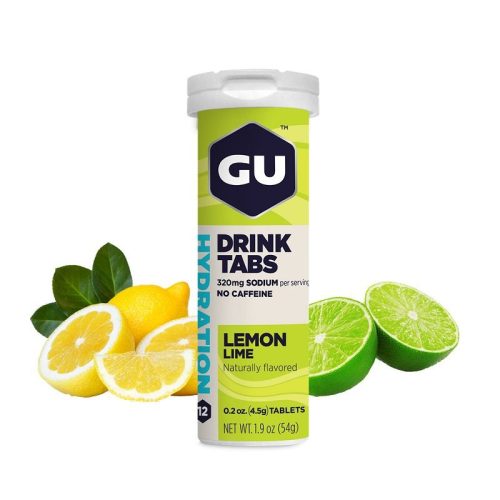 GU HYDRATION DRINK pezsgőtabletta 12 db citrom - lime