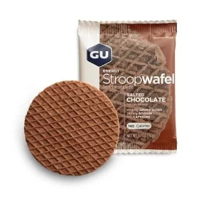  GU ENERGY STROOPWAFFEL sós csokoládé ízű gluténmentes energia szelet