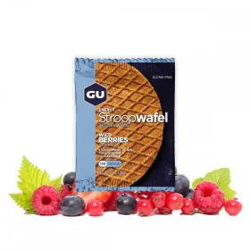   GU ENERGY STROOPWAFFEL erdei gyümölcs ízű gluténmentes energia szelet