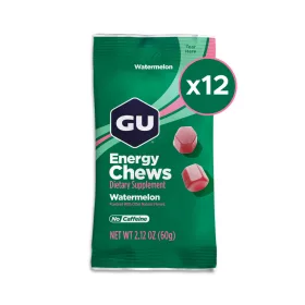 GU ENERGY CHEWS görögdinnye ízű energia gumicukor 12 db