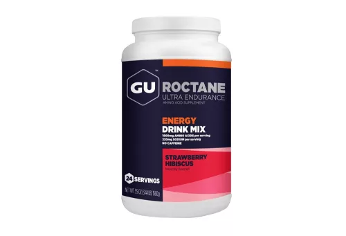 GU ROCTANE ENERGY DRINK MIX eper-hibiscus 24 adag