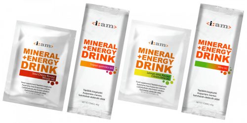 I:AM MINERAL + ENERGY DRINK alma ízű italpor 40g