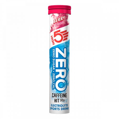 HIGH5 ZERO SPORT ELECTROLYTE CAFFEINE HIT Pezsgőtabletta 20db (berry)