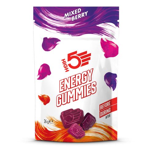 HIGH5 ENERGY GUMMIES Gumicukor 6db (málna)