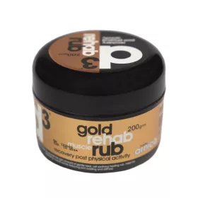   d3 GOLD REHAB RUB aktivitás utáni hűsítő és regeneráló krém 200g