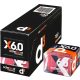 d3 X6.0 KINEZIOLÓGIAI TAPASZ (vízálló) piros