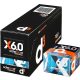d3 X6.0 KINEZIOLÓGIAI TAPASZ (vízálló) világoskék