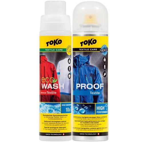 TOKO DUO-PACK TEXTILE PROOF & ECO TEXTILE WASH 2x250ml 